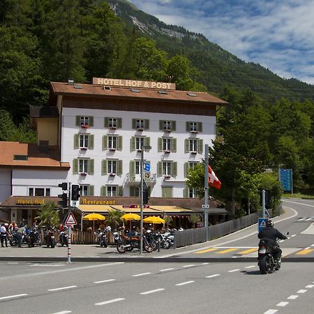 Hotel Hof Und Post Innertkirchen Exterior foto