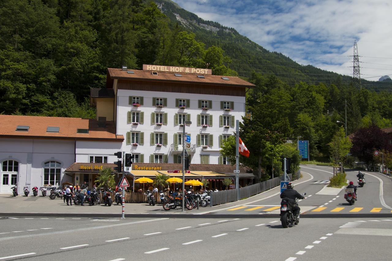 Hotel Hof Und Post Innertkirchen Exterior foto